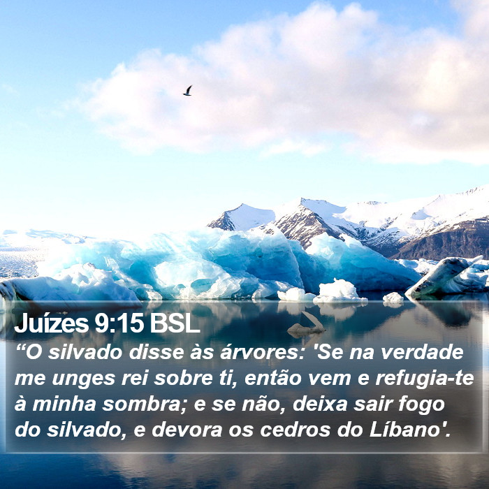 Juízes 9:15 BSL Bible Study