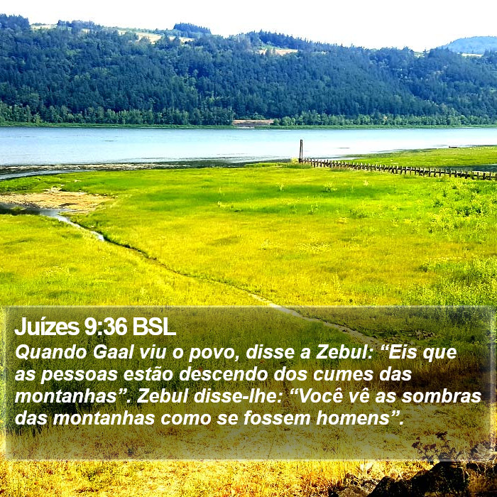 Juízes 9:36 BSL Bible Study