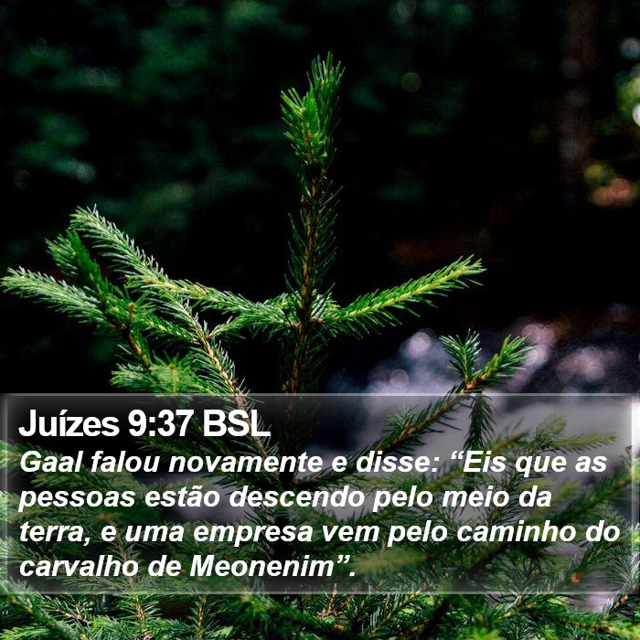 Juízes 9:37 BSL Bible Study