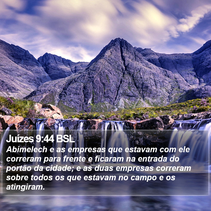 Juízes 9:44 BSL Bible Study