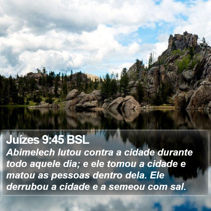 Juízes 9:45 BSL Bible Study