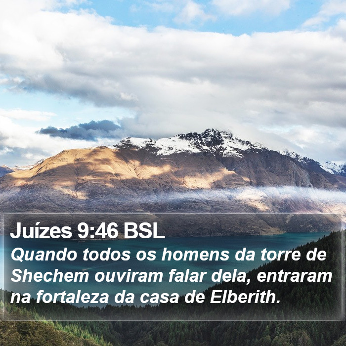 Juízes 9:46 BSL Bible Study