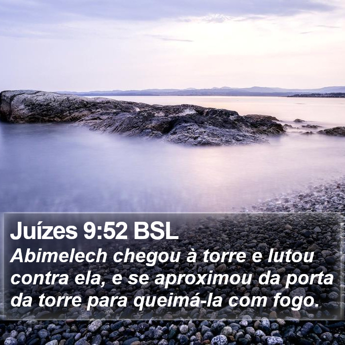 Juízes 9:52 BSL Bible Study