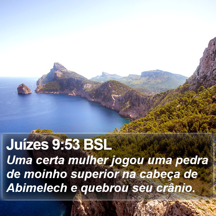 Juízes 9:53 BSL Bible Study