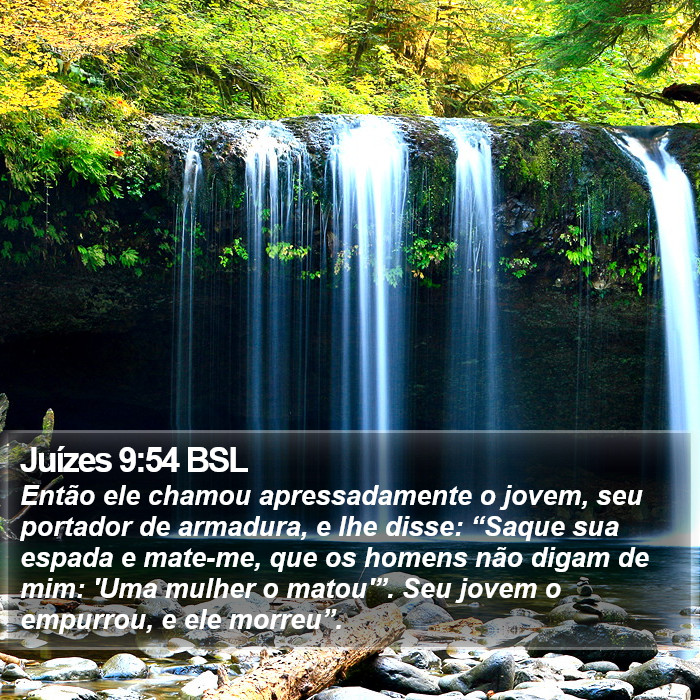 Juízes 9:54 BSL Bible Study