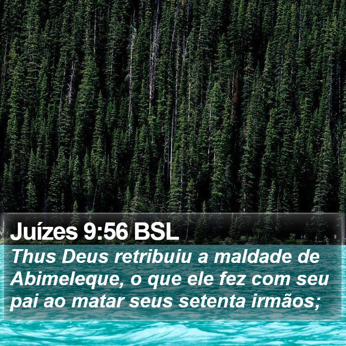 Juízes 9:56 BSL Bible Study