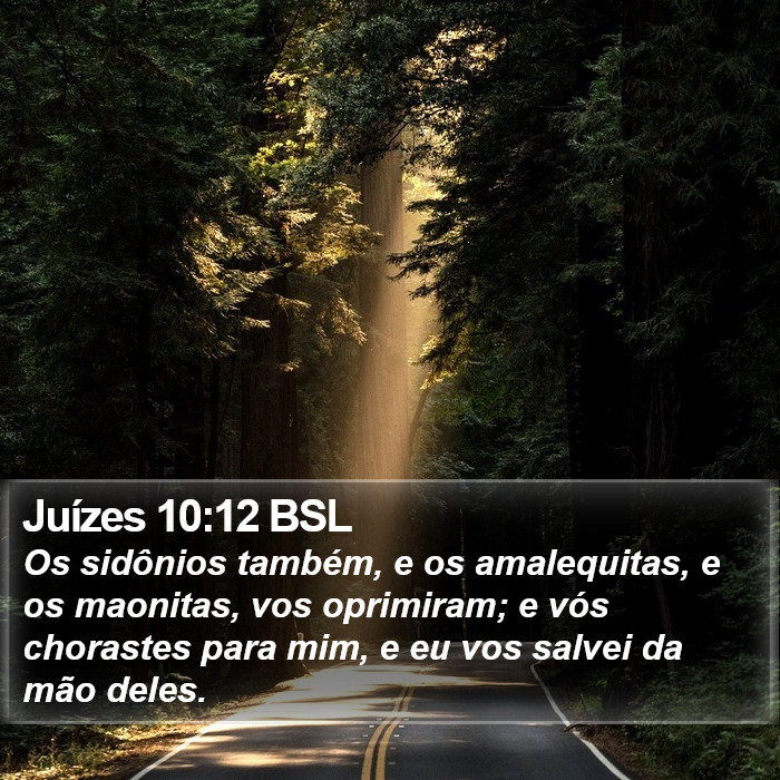 Juízes 10:12 BSL Bible Study