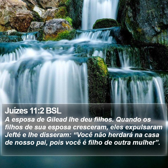 Juízes 11:2 BSL Bible Study