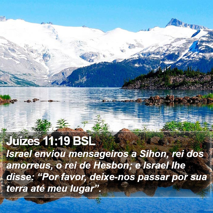 Juízes 11:19 BSL Bible Study