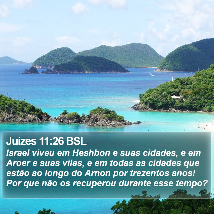 Juízes 11:26 BSL Bible Study