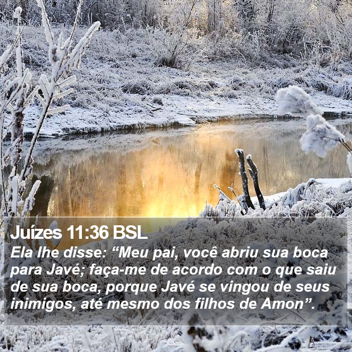 Juízes 11:36 BSL Bible Study