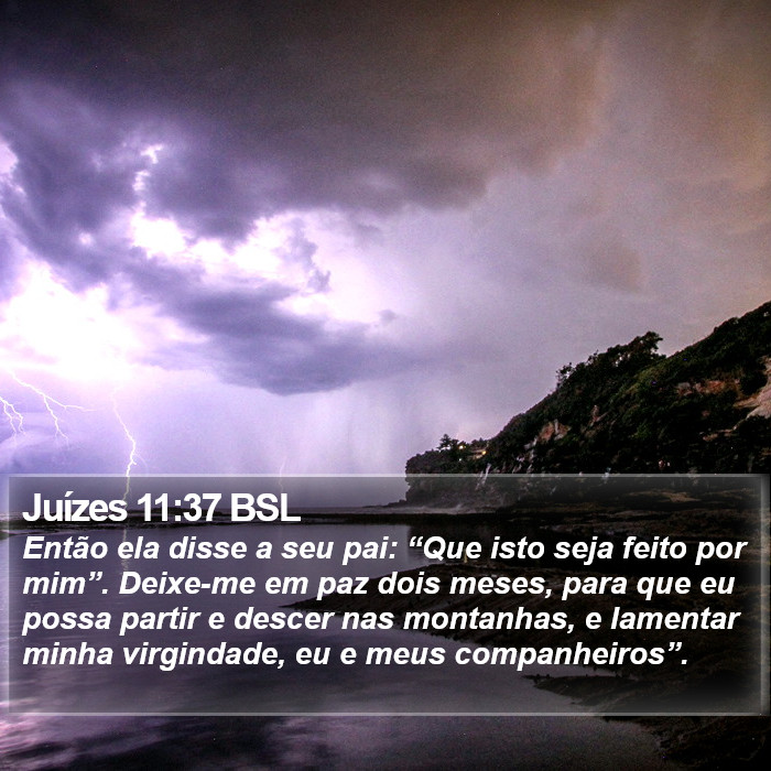 Juízes 11:37 BSL Bible Study