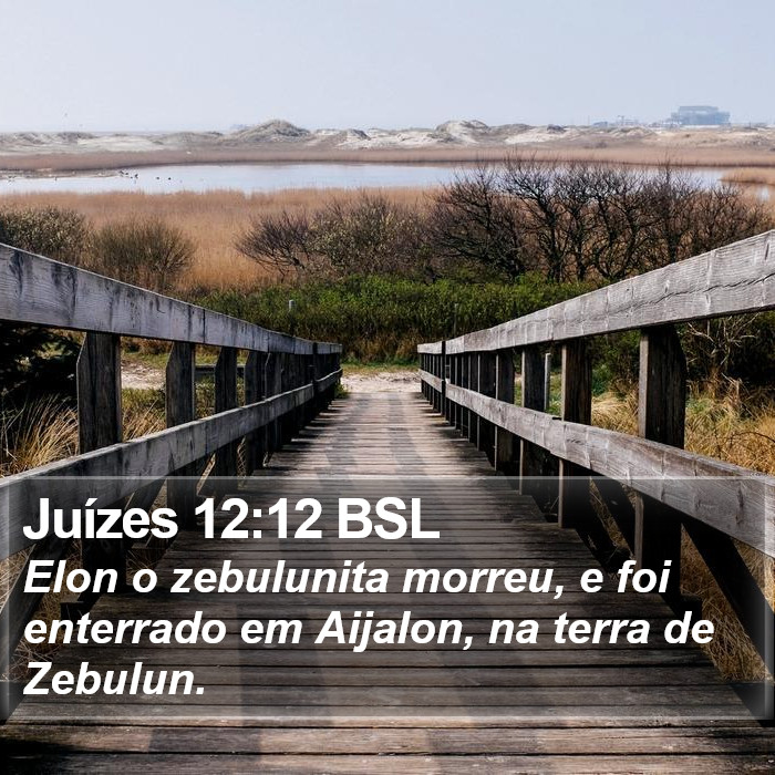 Juízes 12:12 BSL Bible Study