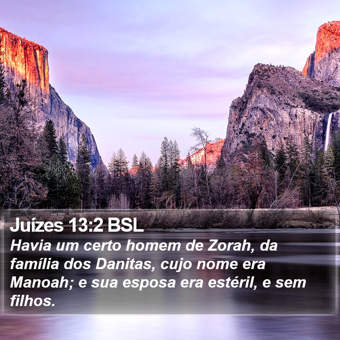 Juízes 13:2 BSL Bible Study