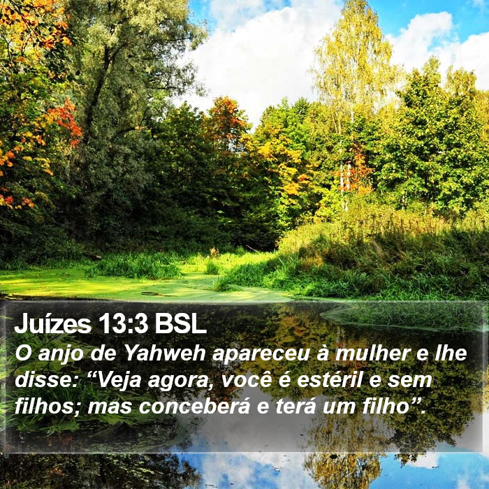 Juízes 13:3 BSL Bible Study