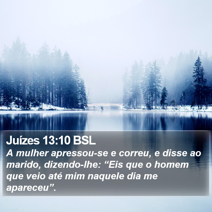 Juízes 13:10 BSL Bible Study