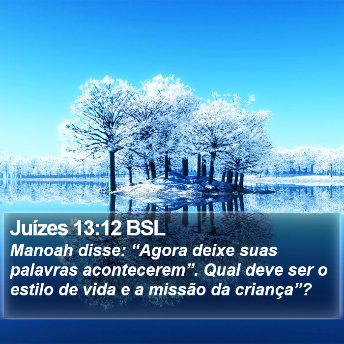 Juízes 13:12 BSL Bible Study