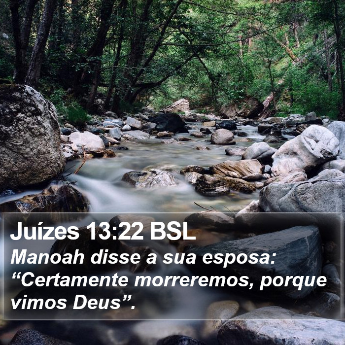 Juízes 13:22 BSL Bible Study