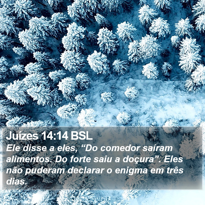 Juízes 14:14 BSL Bible Study