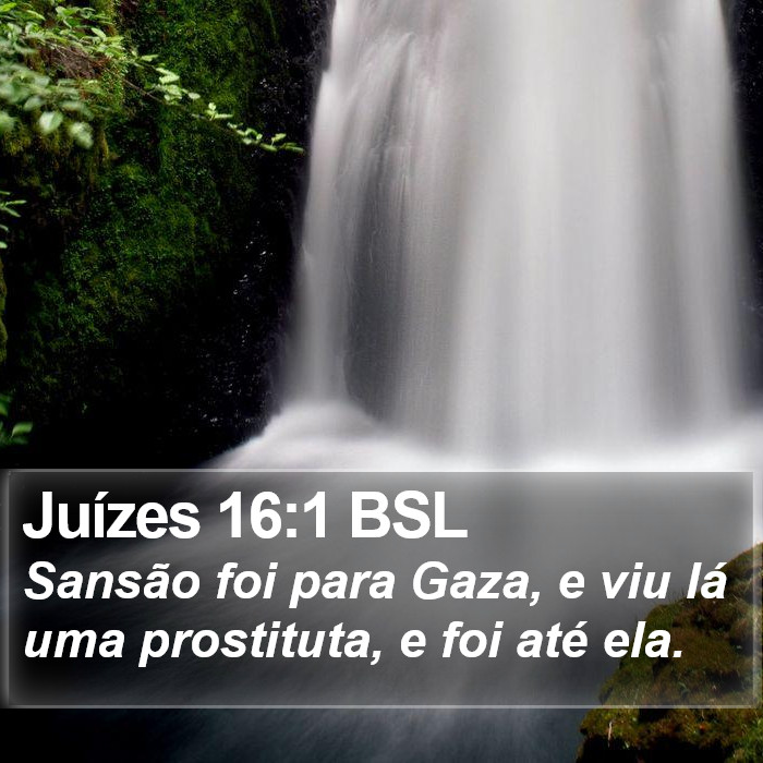 Juízes 16:1 BSL Bible Study