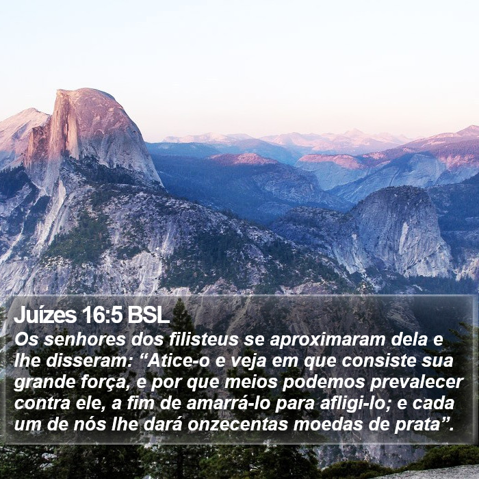 Juízes 16:5 BSL Bible Study