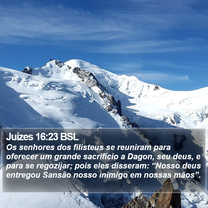 Juízes 16:23 BSL Bible Study