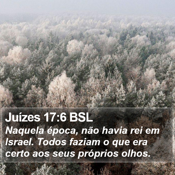 Juízes 17:6 BSL Bible Study