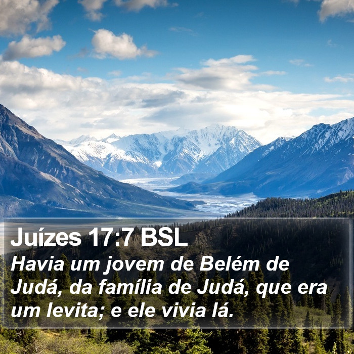 Juízes 17:7 BSL Bible Study