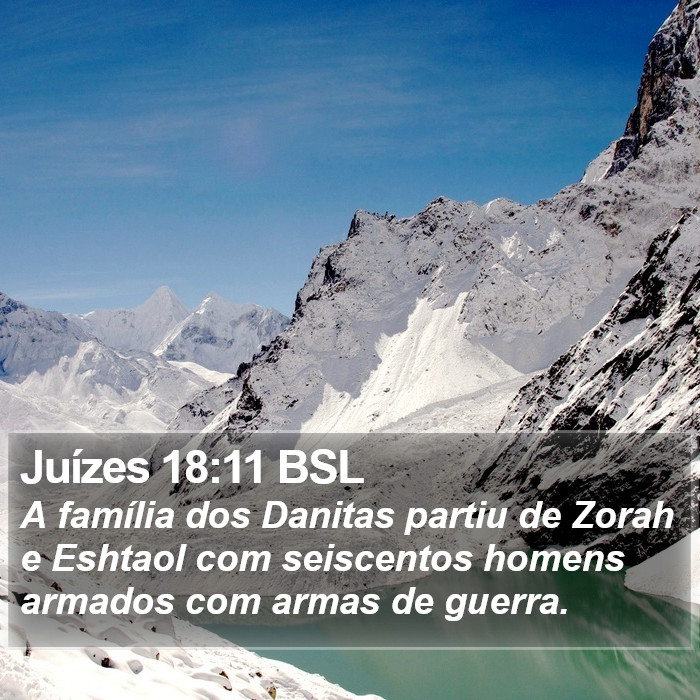 Juízes 18:11 BSL Bible Study