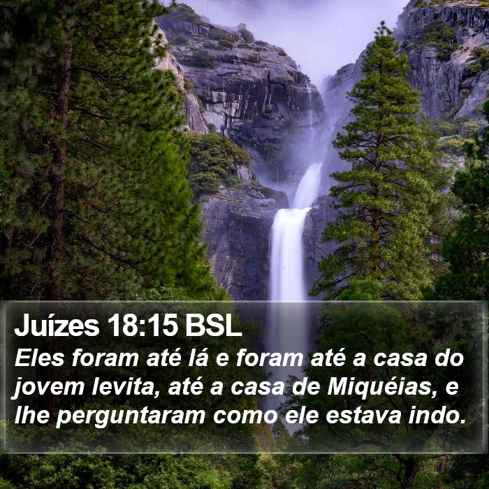 Juízes 18:15 BSL Bible Study