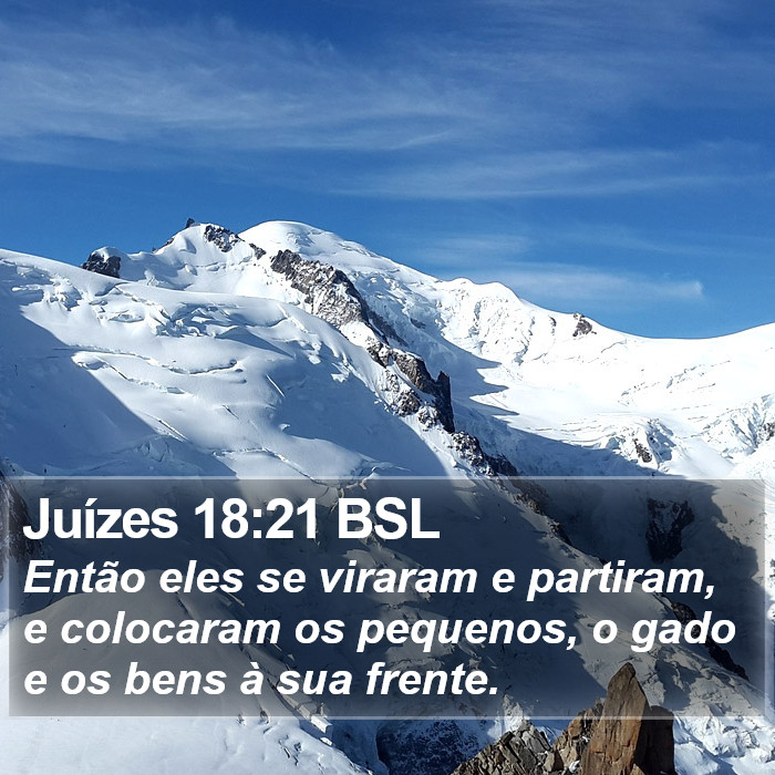 Juízes 18:21 BSL Bible Study