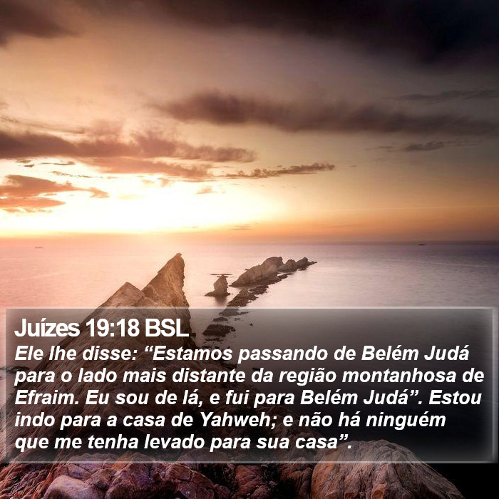 Juízes 19:18 BSL Bible Study