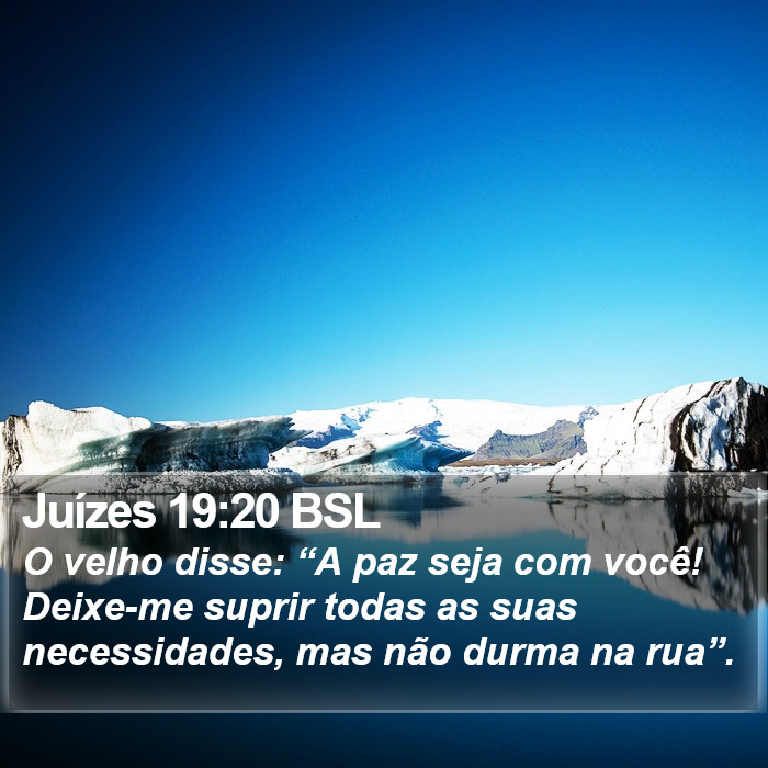 Juízes 19:20 BSL Bible Study