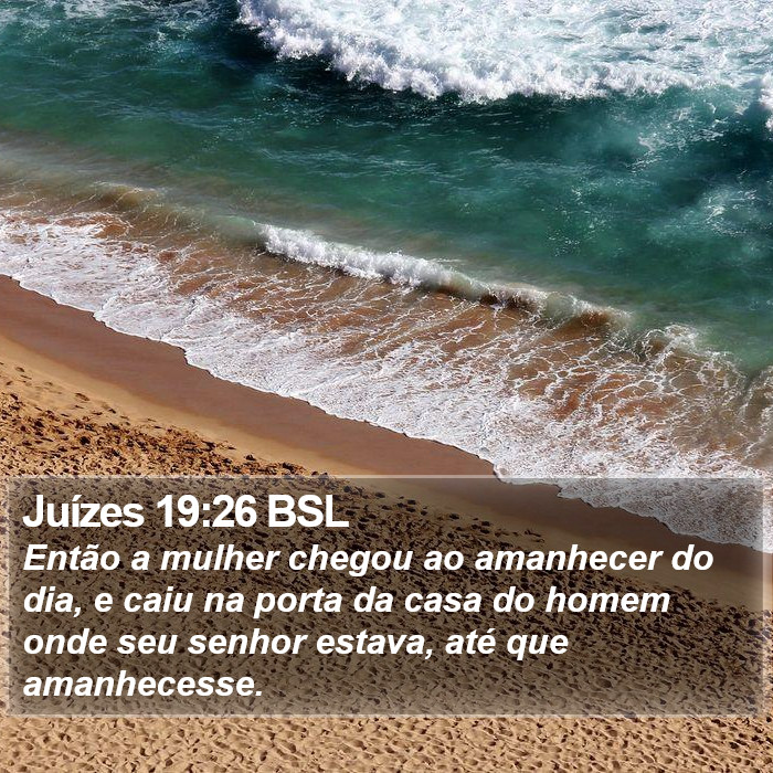 Juízes 19:26 BSL Bible Study