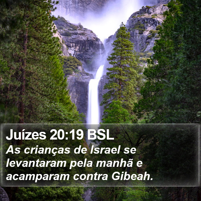 Juízes 20:19 BSL Bible Study