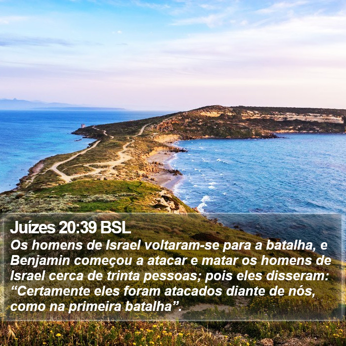 Juízes 20:39 BSL Bible Study