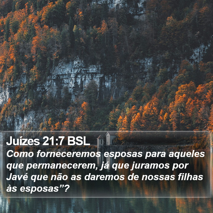 Juízes 21:7 BSL Bible Study