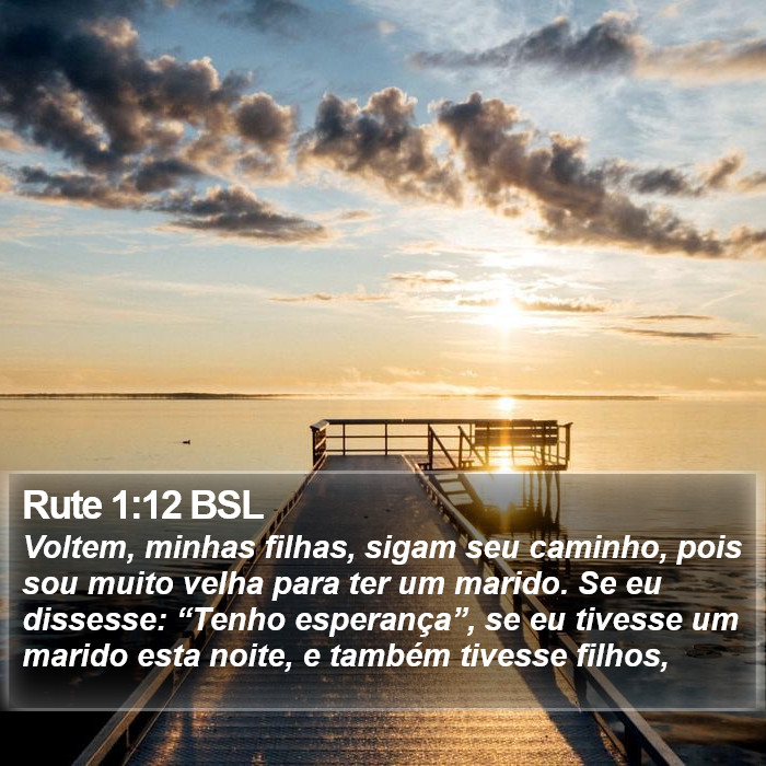 Rute 1:12 BSL Bible Study