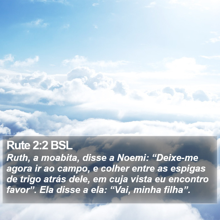 Rute 2:2 BSL Bible Study