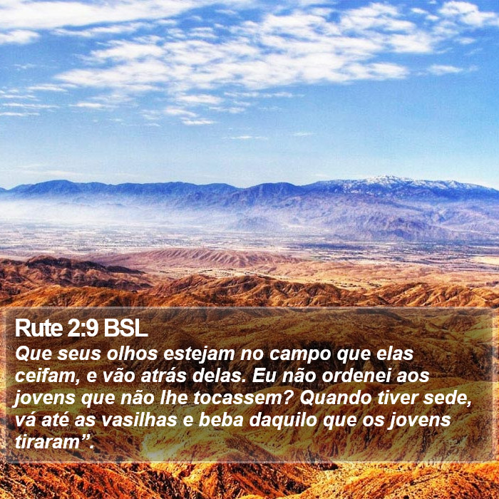 Rute 2:9 BSL Bible Study