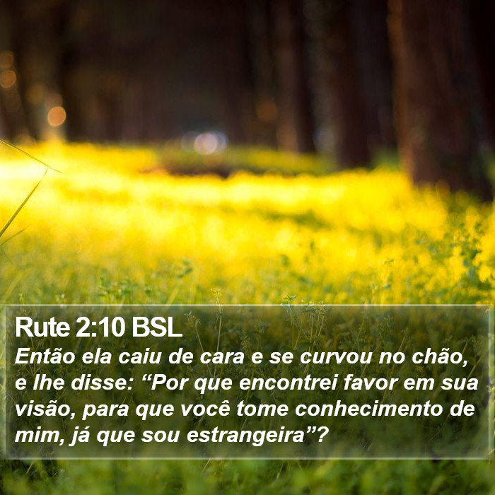 Rute 2:10 BSL Bible Study