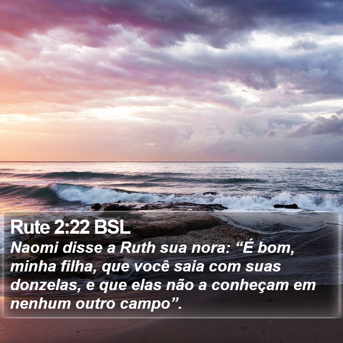 Rute 2:22 BSL Bible Study