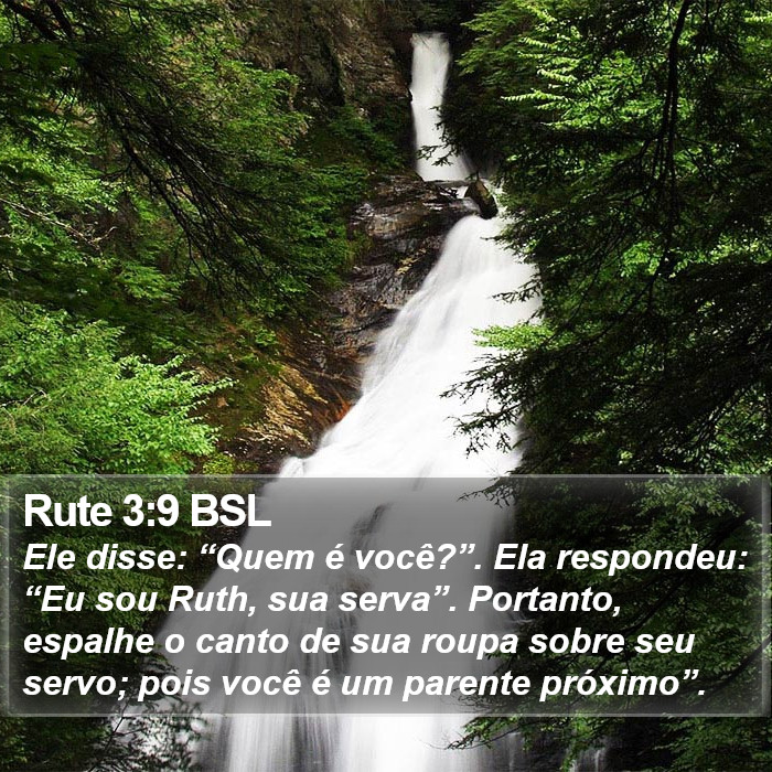 Rute 3:9 BSL Bible Study