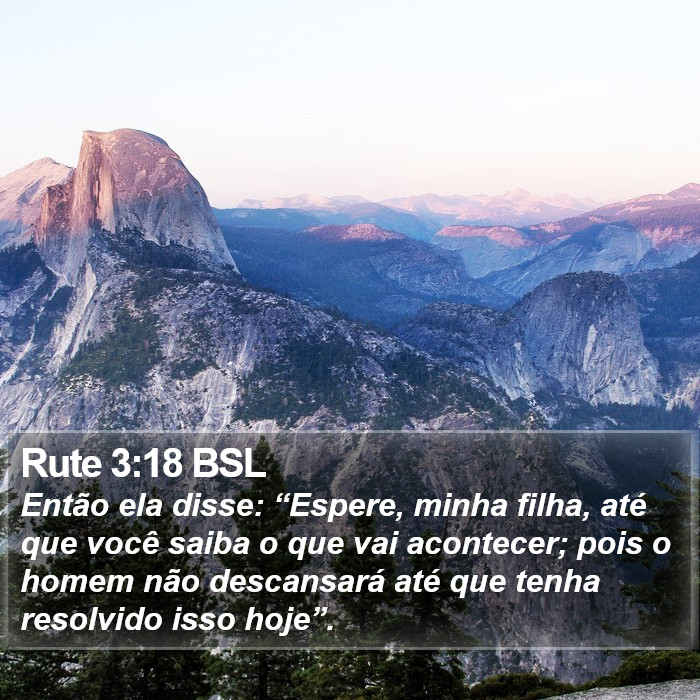 Rute 3:18 BSL Bible Study