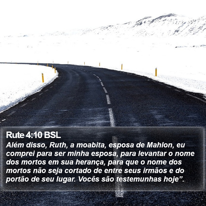 Rute 4:10 BSL Bible Study