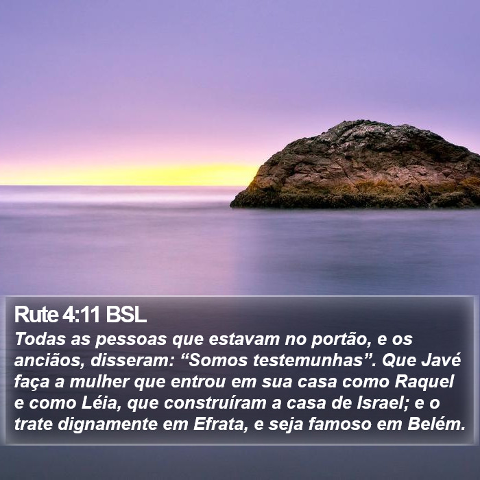 Rute 4:11 BSL Bible Study