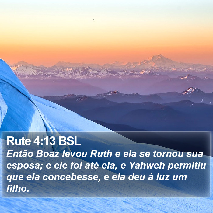 Rute 4:13 BSL Bible Study