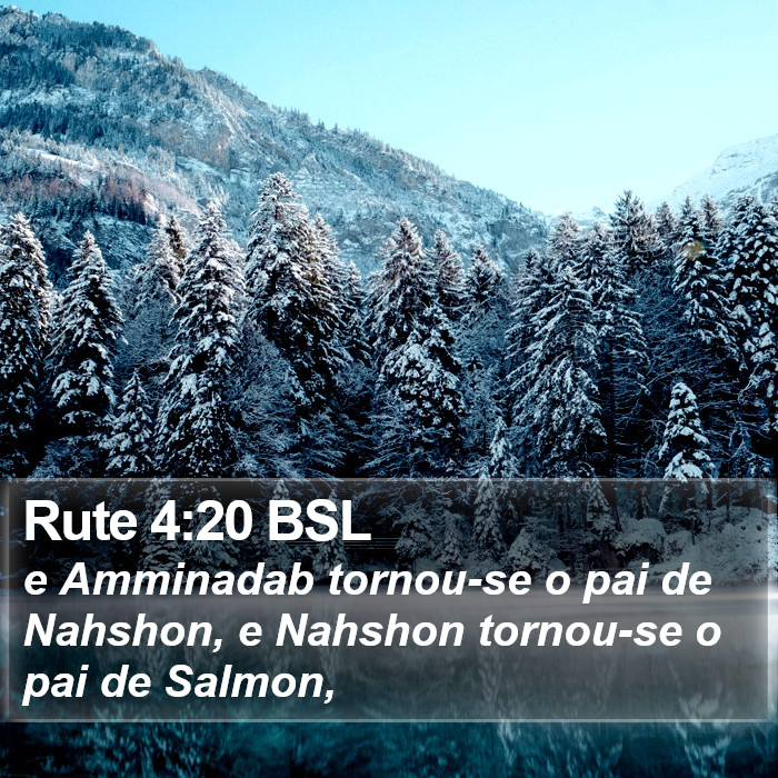 Rute 4:20 BSL Bible Study