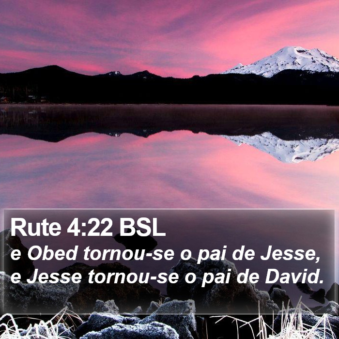 Rute 4:22 BSL Bible Study