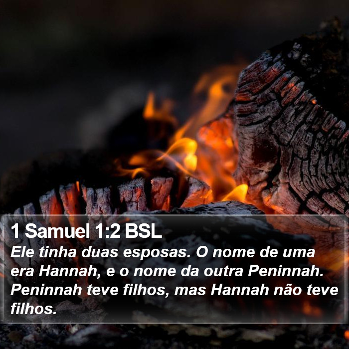 1 Samuel 1:2 BSL Bible Study